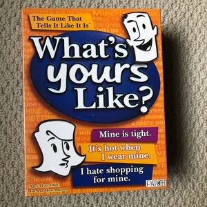 Vintage What’s Yours Like Game - BNWOT